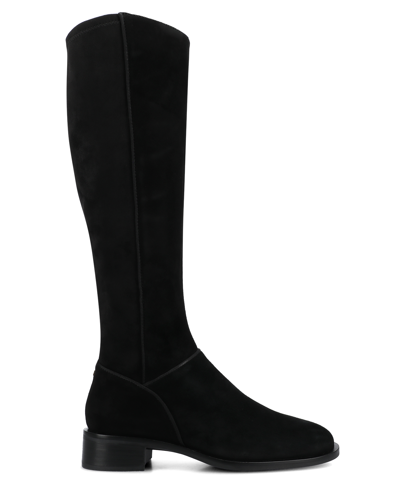 The Starling Tall Boot - Black Suede