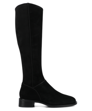 The Starling Tall Boot - Black Suede