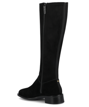 The Starling Tall Boot - Black Suede