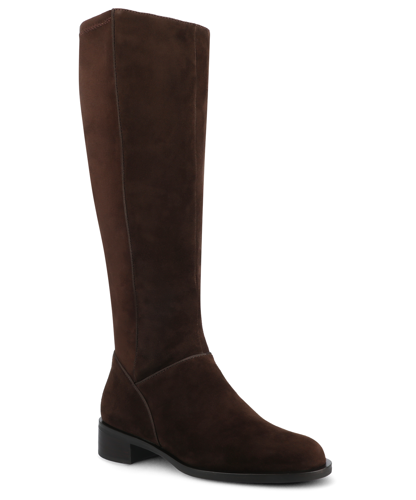The Starling Tall Boot - Chocolate Suede