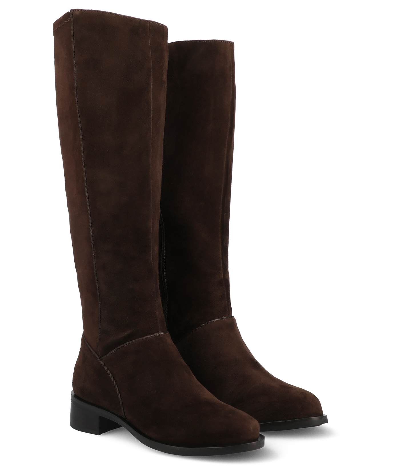 The Starling Tall Boot - Chocolate Suede