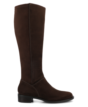 The Starling Tall Boot - Chocolate Suede