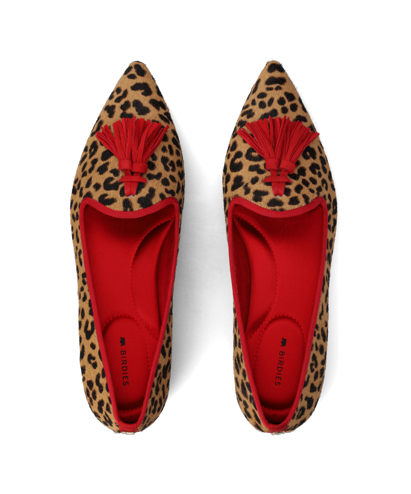 The Starfinch 15 Tassel - Leopardprint Haircalf