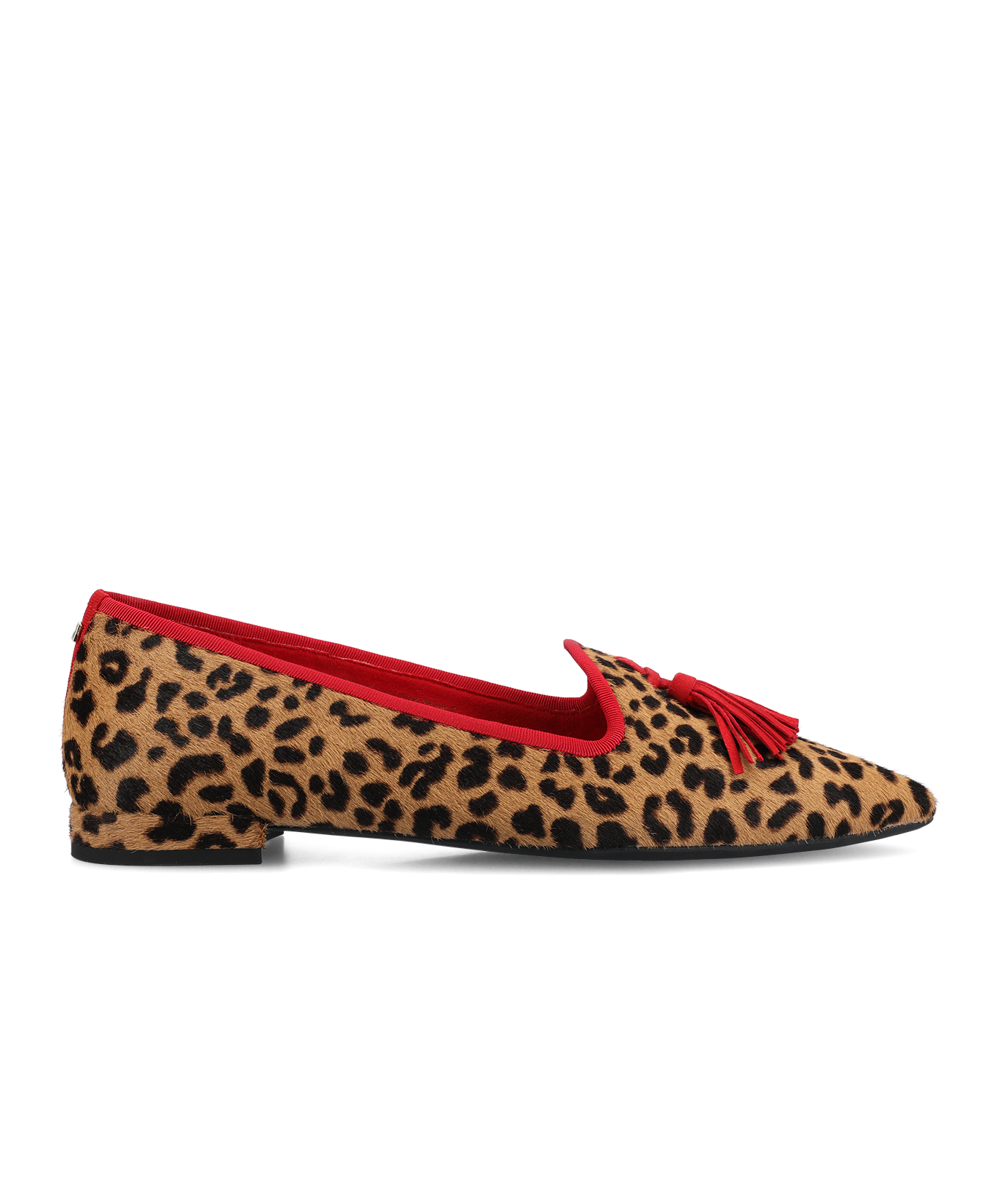 The Starfinch 15 Tassel - Leopardprint Haircalf