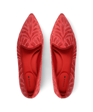 The Starfinch 15 Embroidery - Flame Velvet