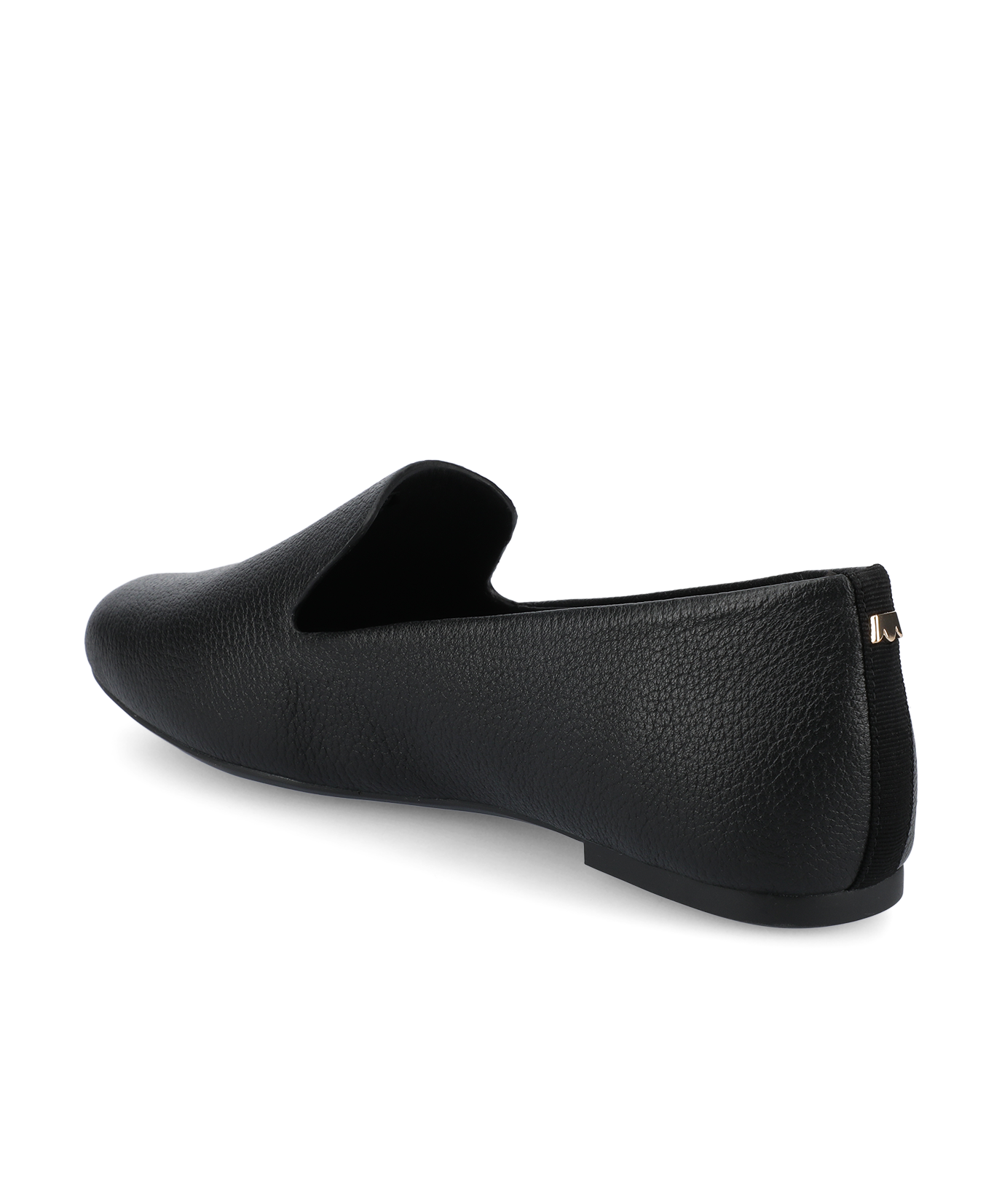 The Starling Final Few Black Leather Flats | Birdies