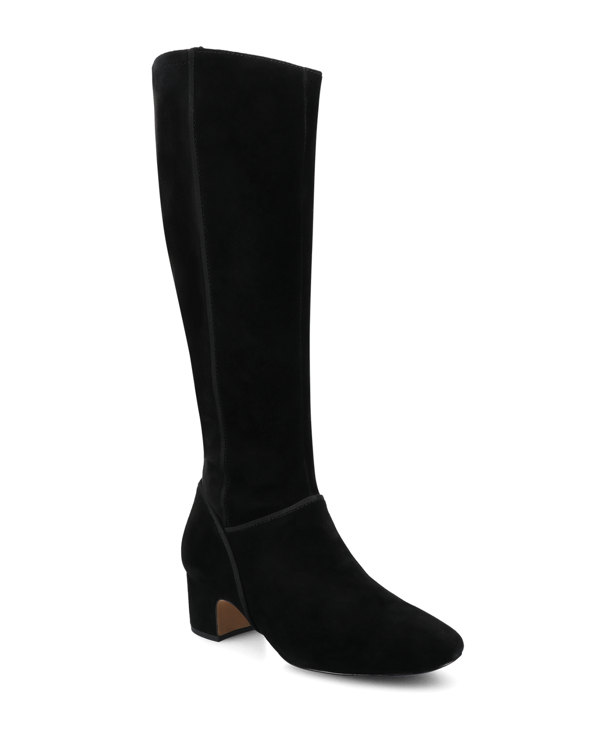 The Starling 50 Tall Boot - Black Suede