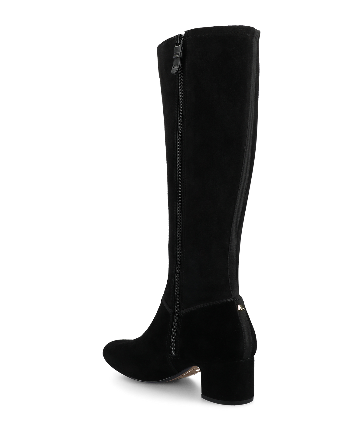 The Starling 50 Tall Boot - Black Suede