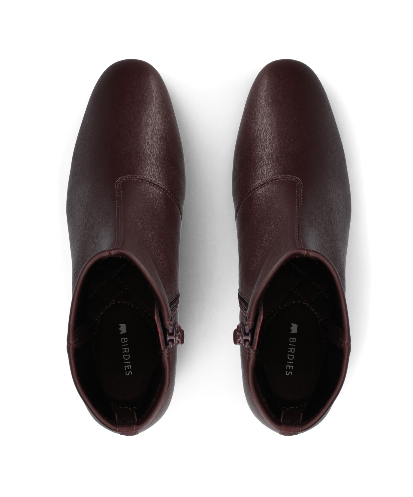 The Starling 50 Bootie - Burgundy Stretch Leather