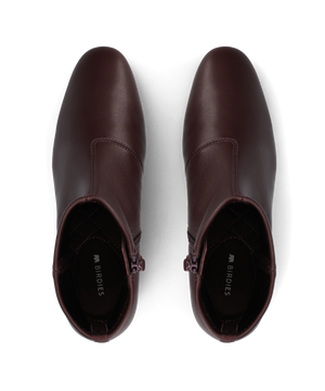 The Starling 50 Bootie - Burgundy Stretch Leather