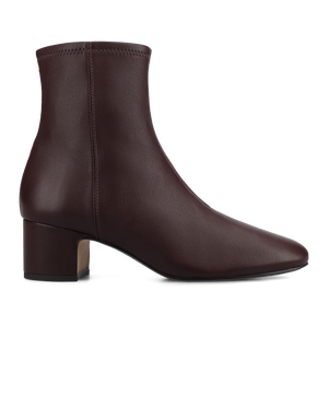 The Starling 50 Bootie - Burgundy Stretch Leather