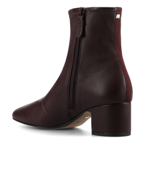 The Starling 50 Bootie - Burgundy Stretch Leather