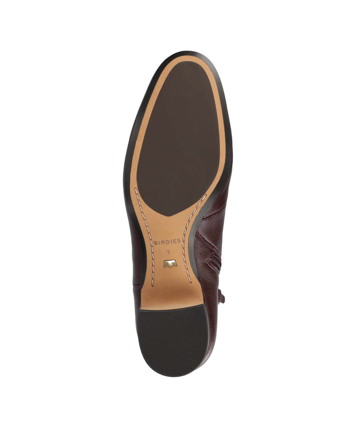 The Starling 50 Bootie - Burgundy Stretch Leather