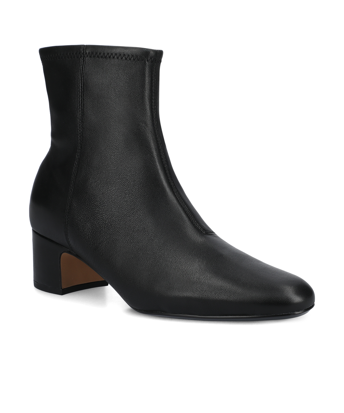 The Starling 50 Bootie - Black Stretch Leather