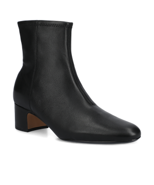 The Starling 50 Bootie - Black Stretch Leather