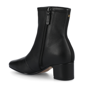 The Starling 50 Bootie - Black Stretch Leather