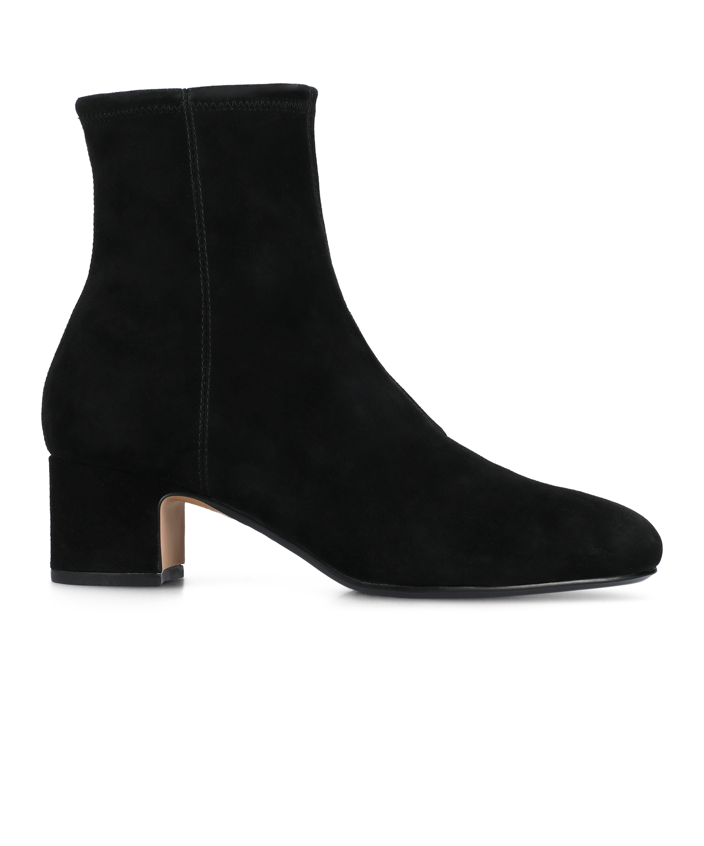 The Starling 50 Bootie - Black Stretch Suede