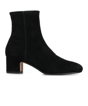 The Starling 50 Bootie - Black Stretch Suede