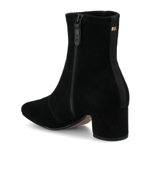 The Starling 50 Bootie - Black Stretch Suede