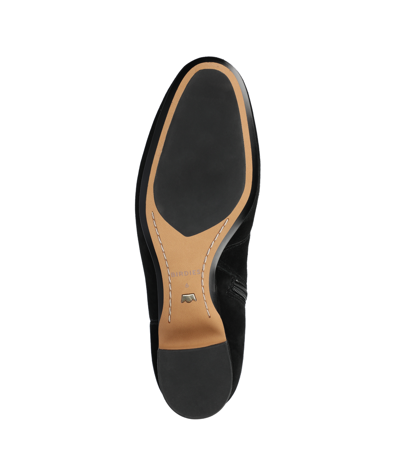The Starling 50 Bootie - Black Stretch Suede