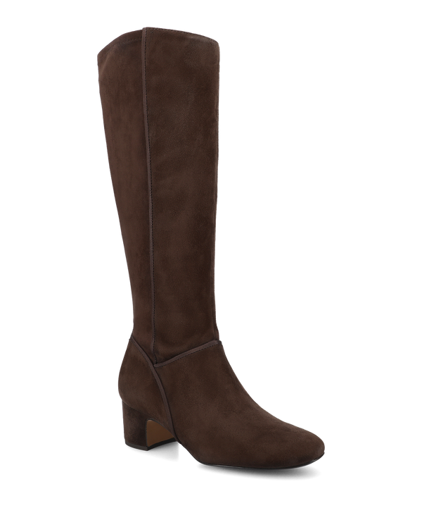The Starling 50 Tall Boot - Chocolate Suede