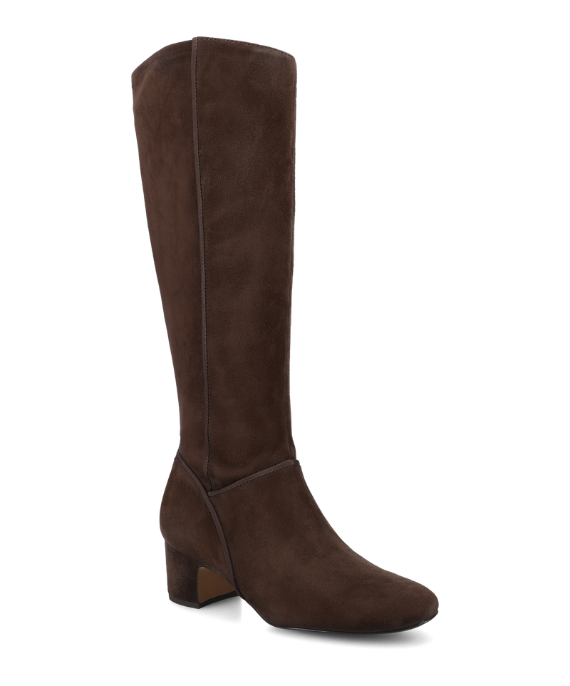 The Starling 50 Tall Boot - Chocolate Suede