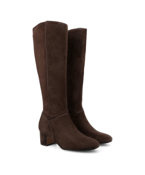 The Starling 50 Tall Boot - Chocolate Suede