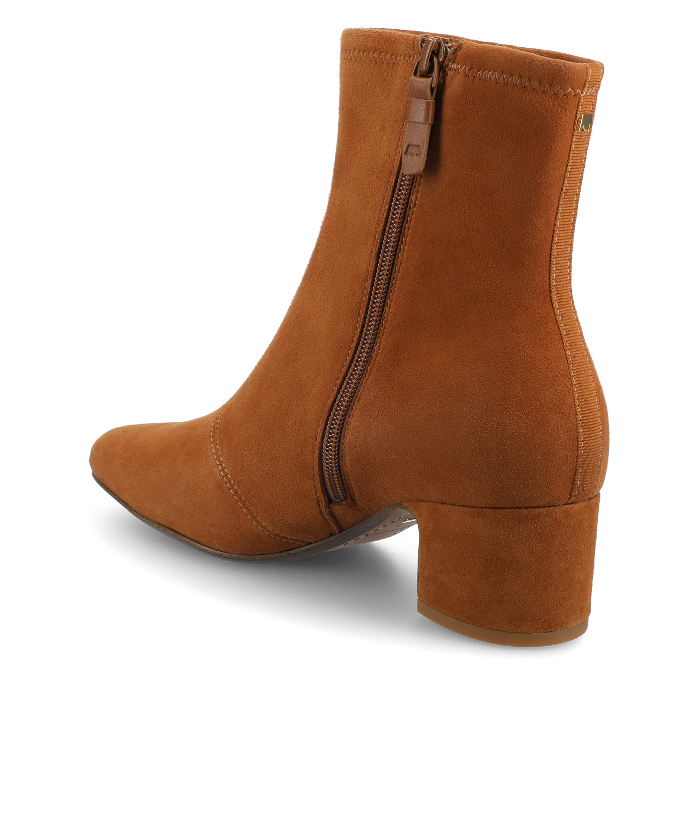 The Starling 50 Bootie - Tan Stretch Suede