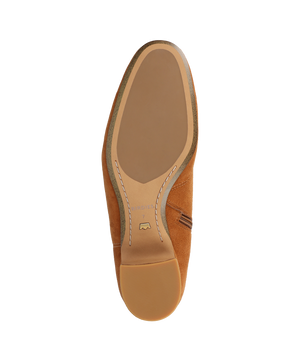 The Starling 50 Bootie - Tan Stretch Suede