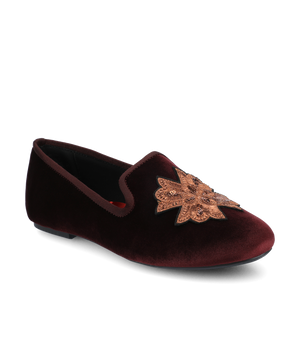 The Starling Final Few - New Bordeaux Velvet Embroidery