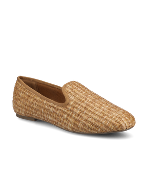 The Starling | Tan Raffia | Women's Flats The Starling | Tan Raffia | Women's Flats