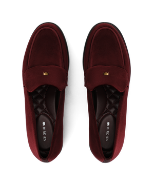 The Starling 20 Loafer - Burgundy Velvet