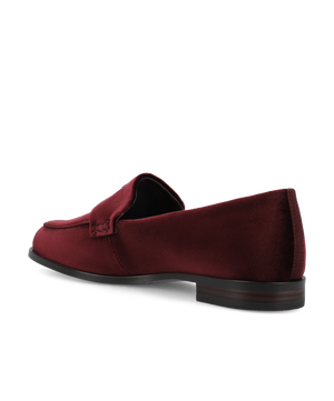 The Starling 20 Loafer - Burgundy Velvet