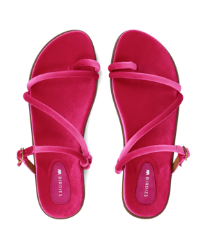 The Sunbird String - Hot Pink Velvet