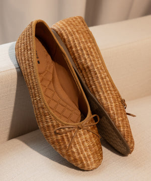 The Songbird - Tan Raffia