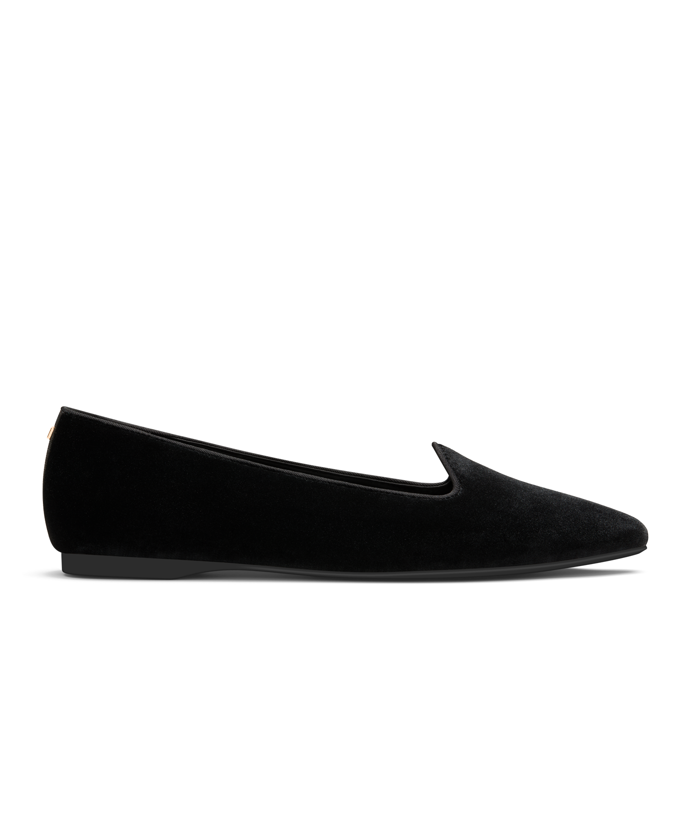 side view of the sparrow in black velvet