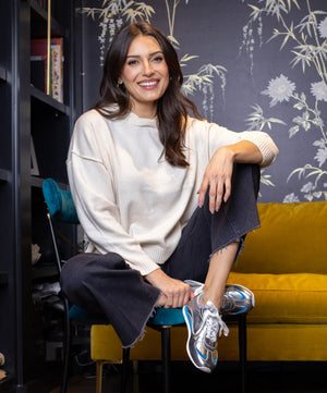 The Speedbird - Silver Metal Leather