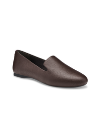 The Starling | Chocolate Leather | Women's Flats | Birdies