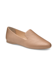 Taupe 2025 leather flats
