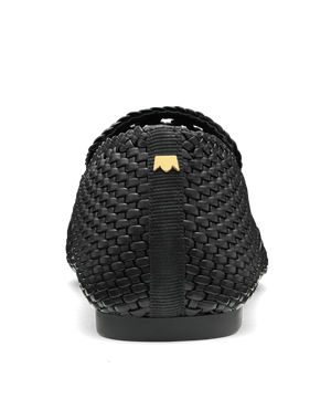 back view of the Starling in Black Woven