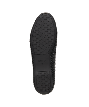 bottom view of the Starling in Black Woven