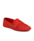 The Vesper Driver - Red Suede