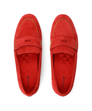 The Vesper Driver - Red Suede