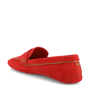 The Vesper Driver - Red Suede