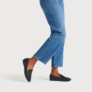 The Starling - Jet Leather Laser Cut